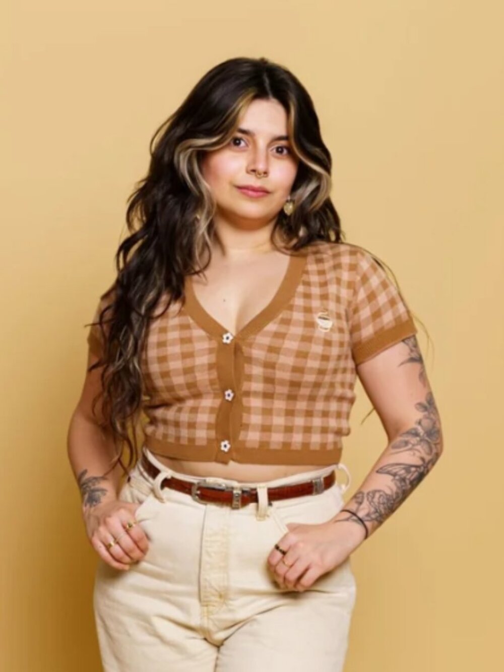 Carmico Cappuccino | Mini Cardigan